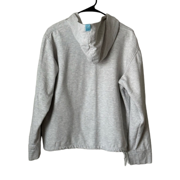 NIKE x VINTAGE 90s‎ Hoodie XL gray blue check - Picture 2 of 8